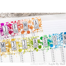 Load image into Gallery viewer, Textures | Ink Splatters - 4x4 Stamp Set
