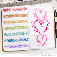 Load image into Gallery viewer, Textures | Ink Splatters - 4x4 Stamp Set