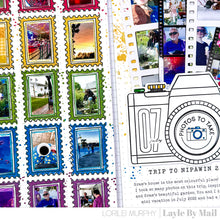 Load image into Gallery viewer, Postage Builder Frames Stamp Set &amp; Metal Dies Bundle