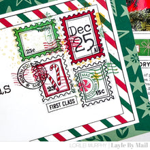 Load image into Gallery viewer, Layle By Mail | Dear December - Postage Stamp Set &amp; Dies Bundle