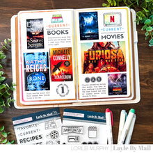 Load image into Gallery viewer, Month by Month - February - 4x6 Stamp Set