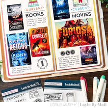 Load image into Gallery viewer, Month by Month - February - 4x6 Stamp Set