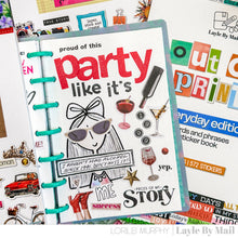 Load image into Gallery viewer, Layle By Mail | Out of Print - Words &amp; Phrases 6x10 Sticker Book Bundle
