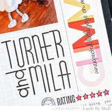 Load image into Gallery viewer, Layle By Mail | Glimmers Alpha - 6x8 Stamp Set