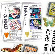 Load image into Gallery viewer, List Builder - Opposites Attract 6x8 Stamp Set