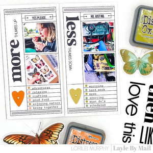 List Builder - Opposites Attract 6x8 Stamp Set