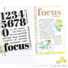 Load image into Gallery viewer, List Builder - Focus 5x7 Stamp Set