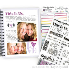 Load image into Gallery viewer, This is Us 6x8 Stamp Set