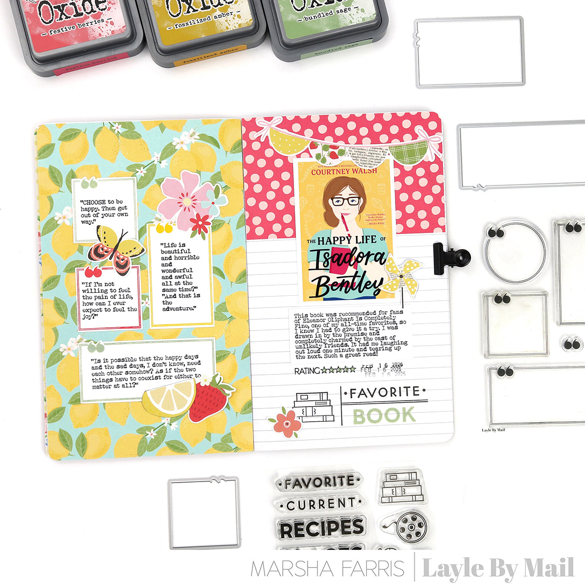 Favorite/Current - 4x6 Stamp Set – Layle By Mail
