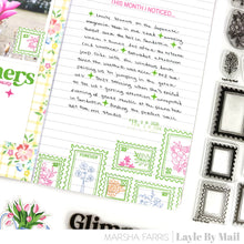 Load image into Gallery viewer, Postage Builder | Flowers - 4x4 Stamp Set