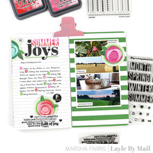Load image into Gallery viewer, Reggie Alpha Large Lower Case &amp; Numbers Stamp Bundle