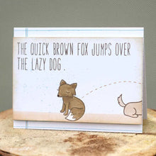 Load image into Gallery viewer, Lawn Fawn | Milo's ABCs 4x6 Stamp Set