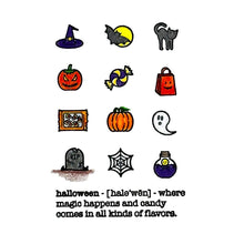 Load image into Gallery viewer, *PRE-ORDER* List Builder - Mini Icons - Halloween 3x3 Stamp Set - SHIPPING 9/16