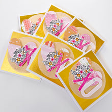 Load image into Gallery viewer, Postage Builder Frames &amp; Flower Stamps &amp; Metal Die Bundle