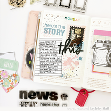 Load image into Gallery viewer, Postage Builder Frames &amp; Flower Stamps &amp; Metal Die Bundle