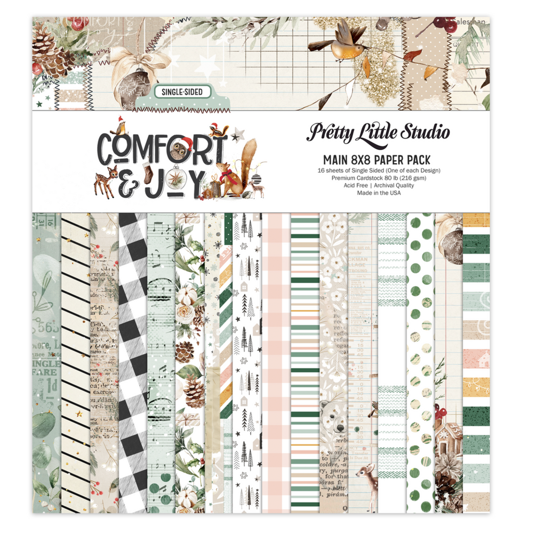 Comfort & Joy | 8x8 Paper Pack