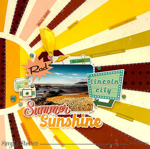 Retro Summer - Sticker Book