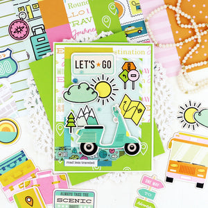 Layle By Mail | Postcards & Passports - Die Cut Words