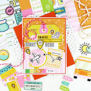 Layle By Mail | Postcards & Passports - Die Cut Words
