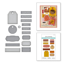 Load image into Gallery viewer, Spellbinders | Autumn Archives - Documenting Labels Etched Dies