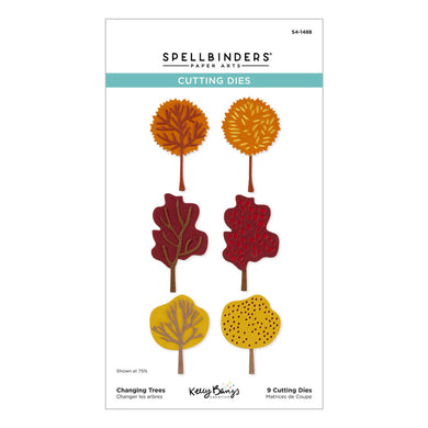 Spellbinders | Autumn Archives - Changing Trees Etched Dies