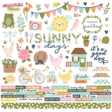 Simple Stories | Fresh Air | 12x12 Cardstock Stickers