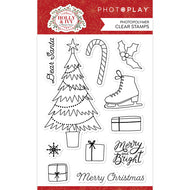 Photoplay | Holly & Ivy 4x6 Photopolymer Stamp Set