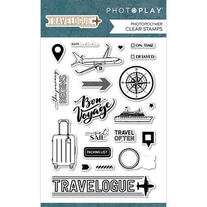 Photoplay Paper | Travelogue Stamp Set