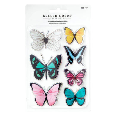 Spellbinders | Misty Morning Butterflies Timeless Stickers