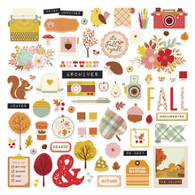 Load image into Gallery viewer, Spellbinders | Autumn Archives - Chipboard Die Cut Stickers