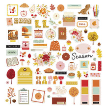 Load image into Gallery viewer, Spellbinders | Autumn Archives - Chipboard Die Cut Stickers