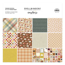 Load image into Gallery viewer, Spellbinders | Autumn Archives - 12x12 Printed Paper Pack