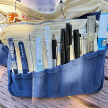 Load image into Gallery viewer, Soolla® | Studio Pouch - Marina (Stationery Pouch) - REORDER, SHIPPING JULY 20th