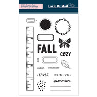 Layle By Mail Season Pass 2025 | Summer/Fall - 4x6 Stamp Set - RETIRED