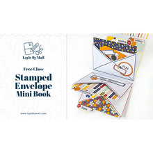 Load image into Gallery viewer, Creating a Stamped Envelope Mini Book | FREE CLASS
