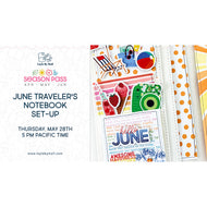 June 2026 Traveler's Notebook Set-up | FREE CLASS