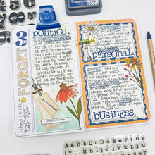 Load image into Gallery viewer, Poe Alpha &amp; Numbers Stamps Bundle