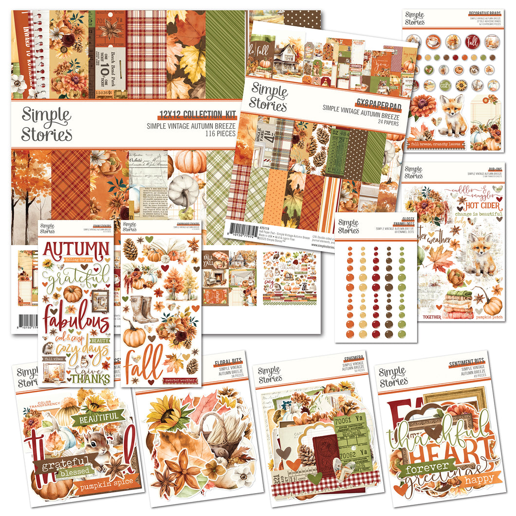 Simple Stories | Simple Vintage Autumn Breeze - Big Bundle