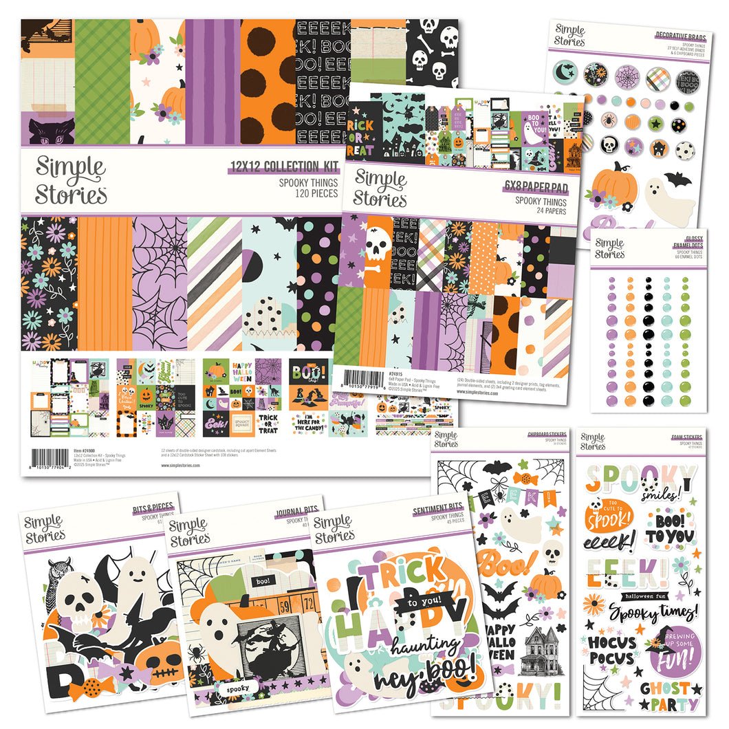 Simple Stories | Spooky Things - Big Bundle