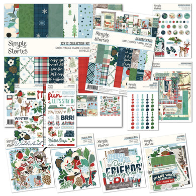 Simple Stories | Simple Vintage Flannel Season - BIG Bundle