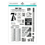 Spellbinders | Esther Glas - Keepsake Numbers Clear Stamp Set