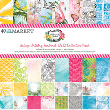 Load image into Gallery viewer, 49 &amp; Market Vintage Artistry Sunburst 12x12 Collection Pack