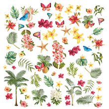 Load image into Gallery viewer, 49 &amp; Market Vintage Artistry Sunburst Tropical Foliage Laser Cuts