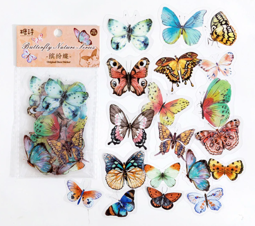 Butterfly Acetate Die Cuts