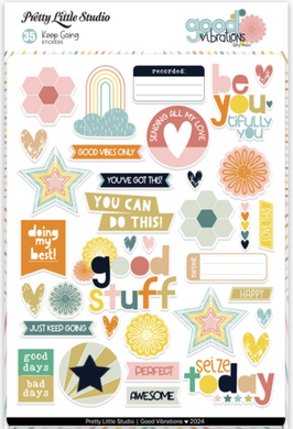 Good Vibrations | Keep Going - Stickers