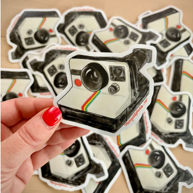 Classic Polaroid Vinyl Sticker