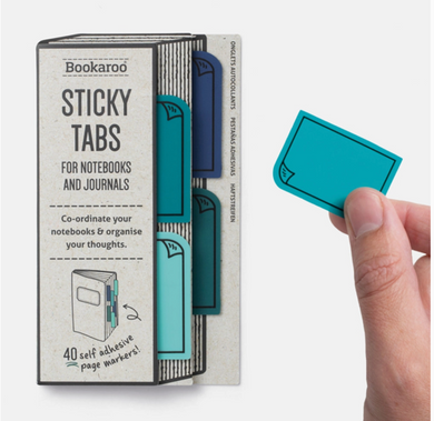 Bookaroo Sticky Tabs - Blues