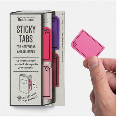 Bookaroo Sticky Tabs - Pinks