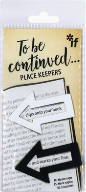 To Be Continued Place Keepers