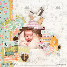 Load image into Gallery viewer, Simple Stories | Classic Pooh Baby - 6x8 Paper Pad